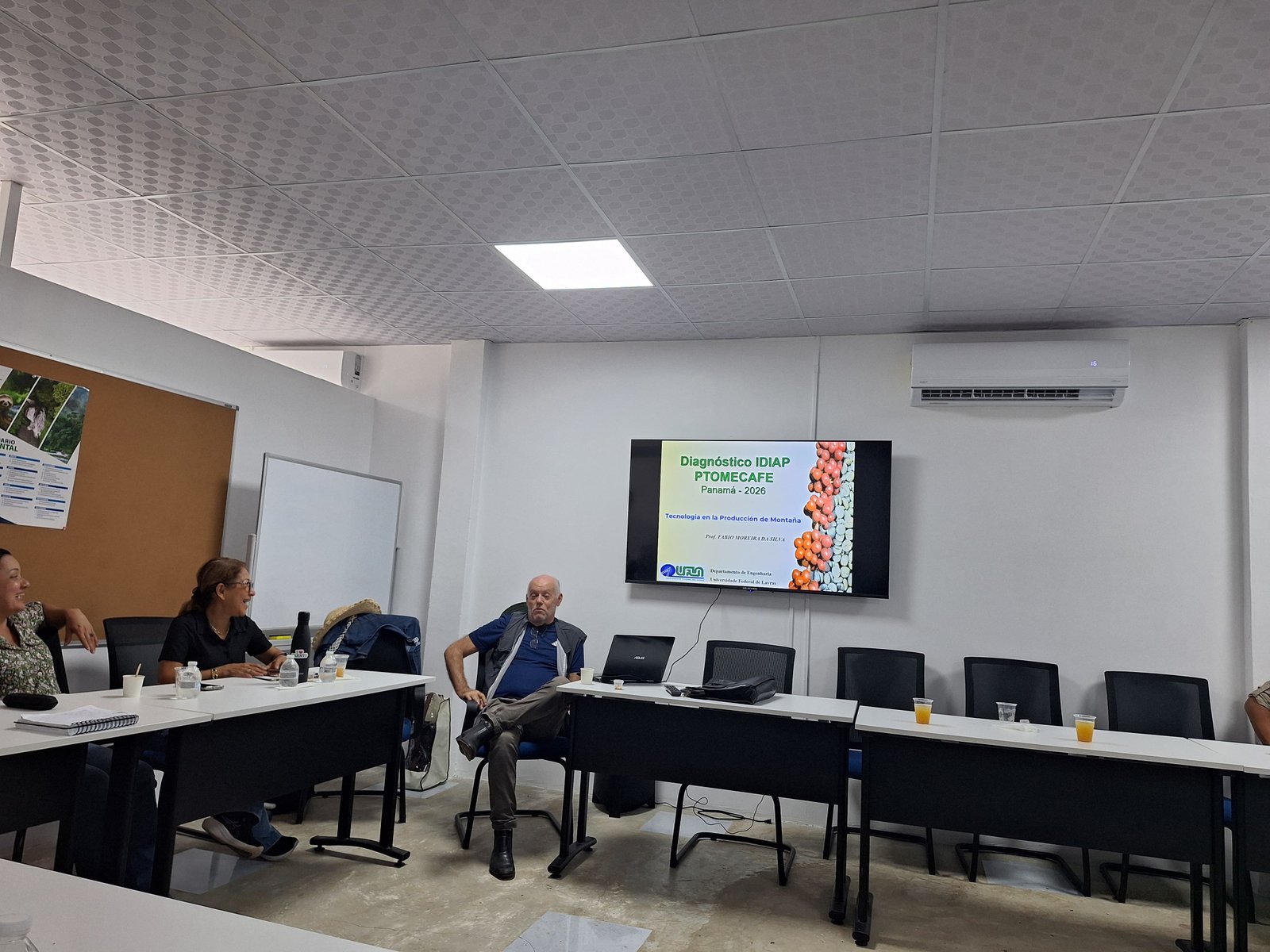 Jornada de diagnóstico técnico sobre producción de café